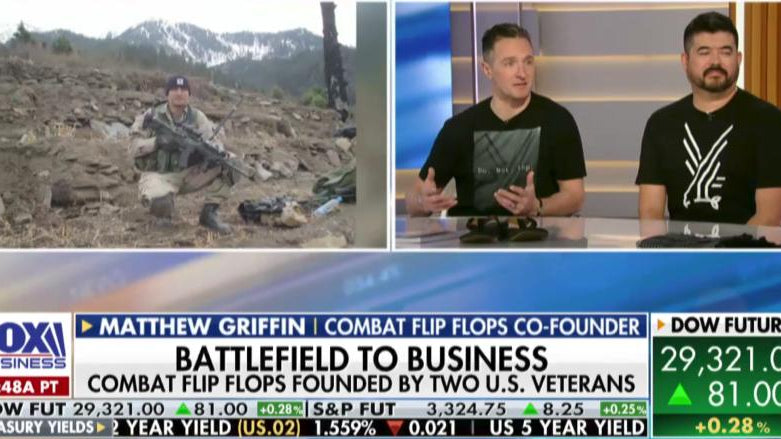 Combat Flip Flops on Fox Business Mornings with Maria