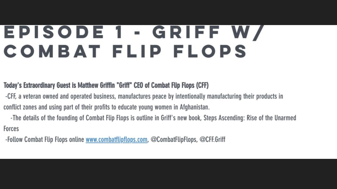 Combat Flip Flops Extraordinary Acts for other podcast main image