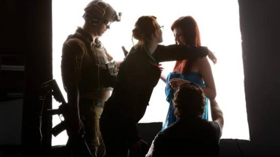 Combat Flip Flops Mixtape Monday 18 Feb 2019 image Army rangers and models in a photo shoot.