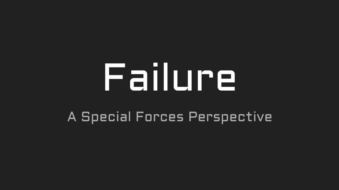 Your Transition Will Fail | A Special Forces Perspective