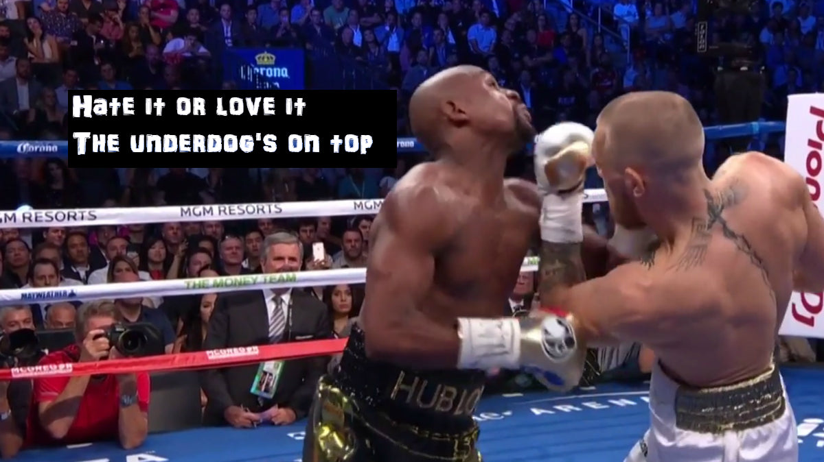 Combat Flip Flops Conor McGregor Floyd Mayweather 8-26-17 Unarmed Forces Underdog