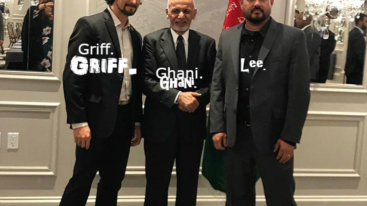 Combat Flip Flops Ashraf Ghani Griff Lee President of Afghanistan Midweek Morale Shark Tank Mark Cuban