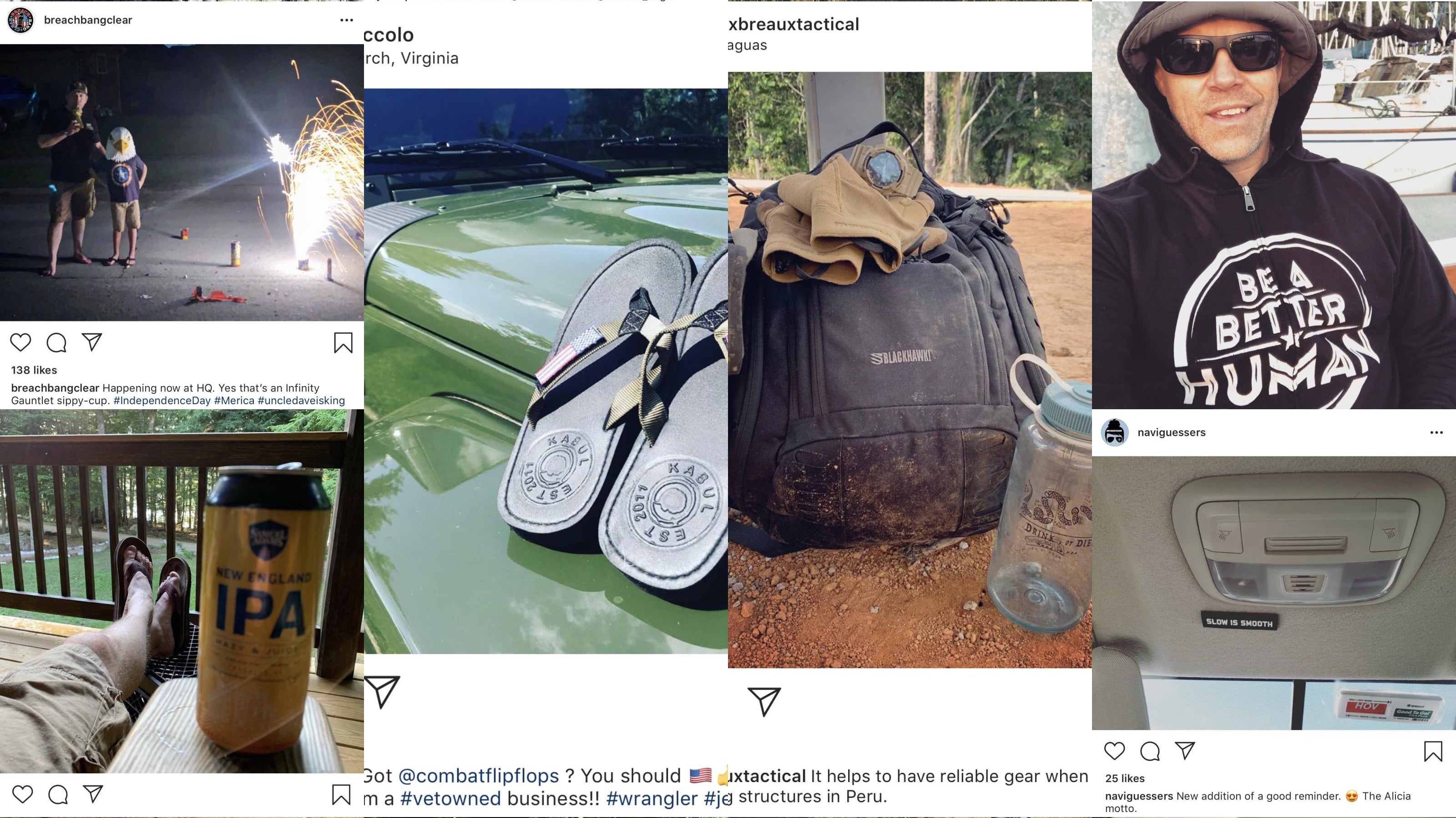 Combat Flip Flops Instagram Photo Of The Week - July 5th