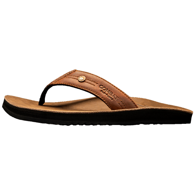 Men's AK47 Leather Flip Flops – Combat Flip Flops