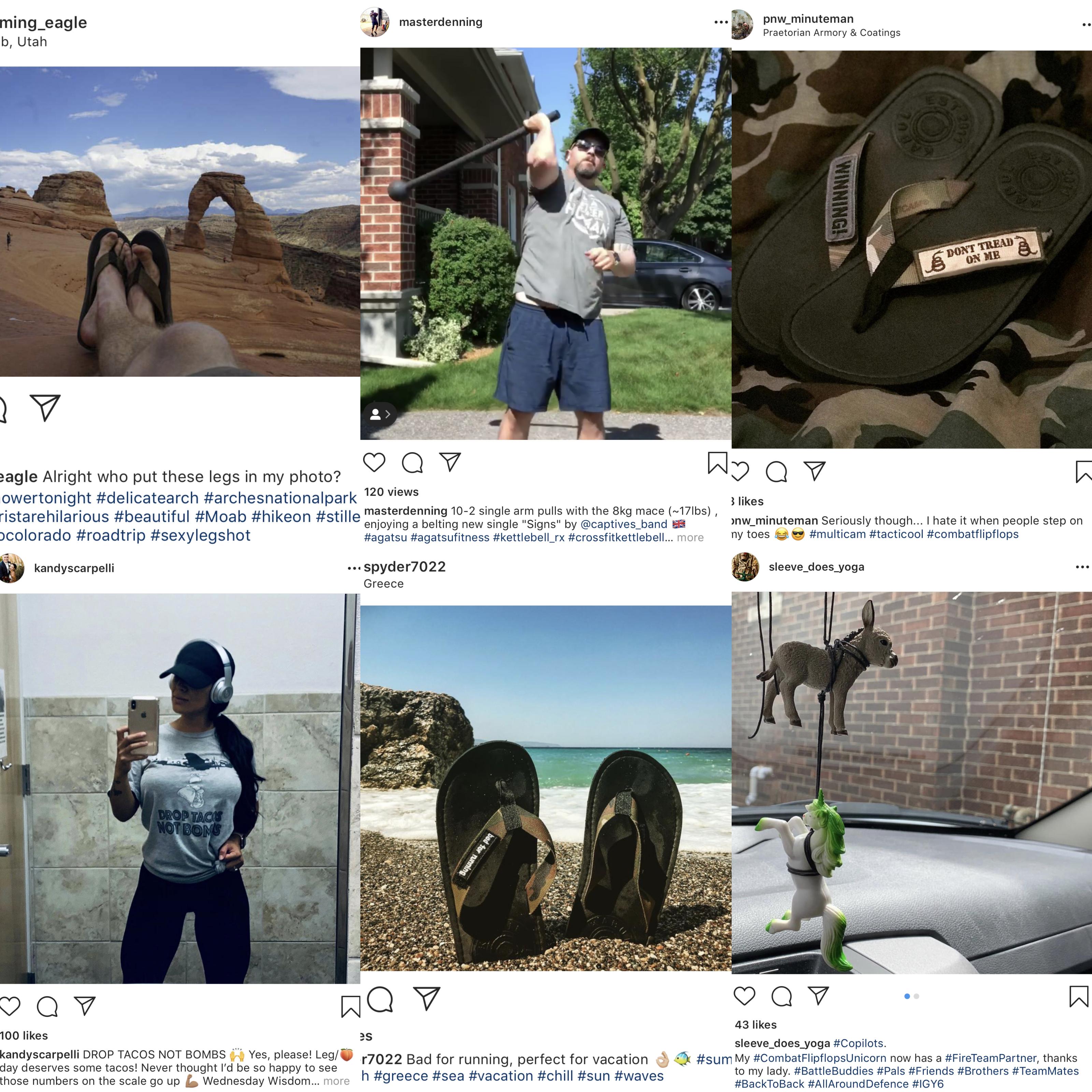 Combat Flip Flops Instagram Photo Of The Week - July 12th