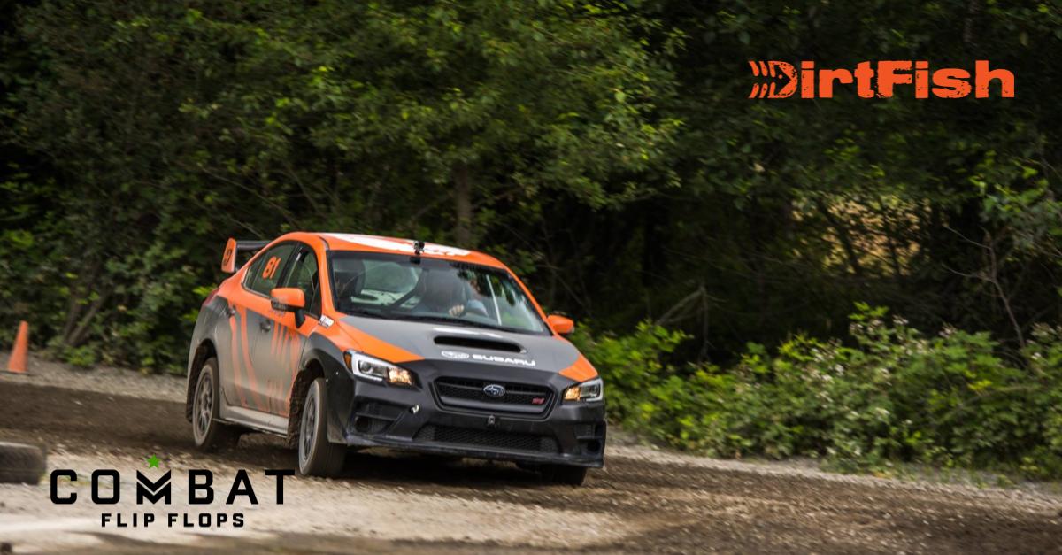 Main image for the Combat Flip Flops Dirtfish rally car school giveaway