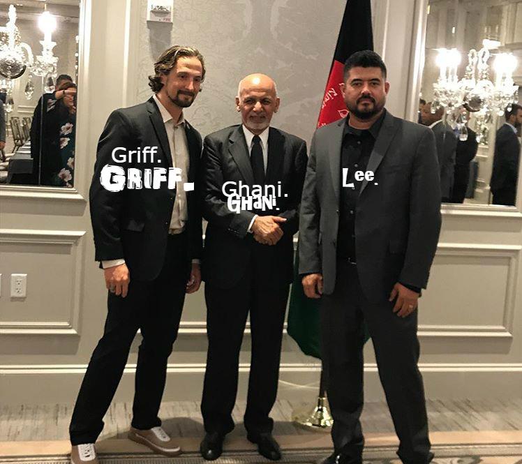 Combat Flip Flops Ashraf Ghani Griff Lee President of Afghanistan Midweek Morale Shark Tank Mark Cuban
