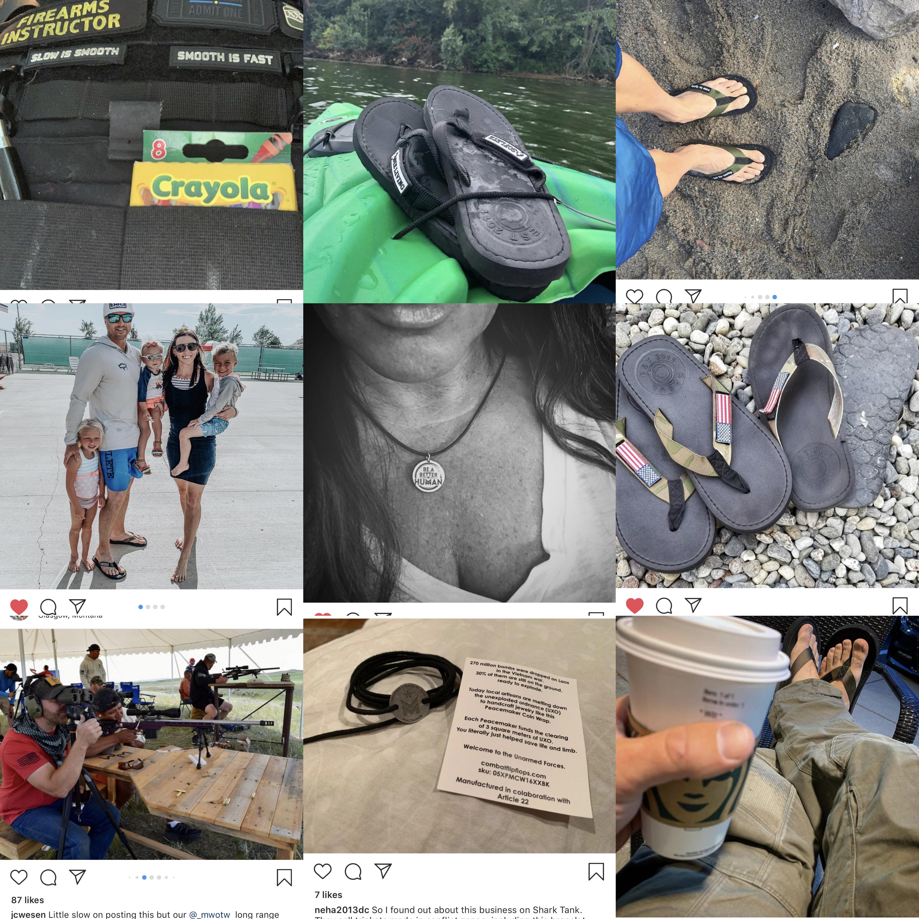 Combat Flip Flops Instagram Photo Of The Week - August 9th