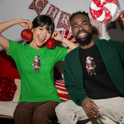 Santa Was an Airborne Ranger - Men's T-Shirt