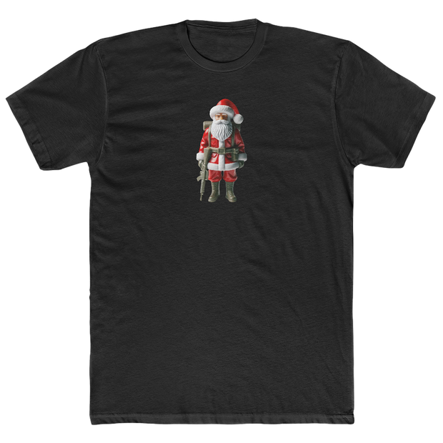 Santa Was an Airborne Ranger - Men's T-Shirt