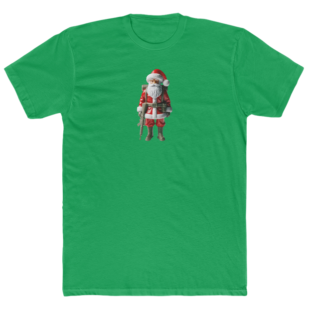 Santa Was an Airborne Ranger - Men's T-Shirt