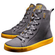 Women's Weekender Grey/Yellow High Top