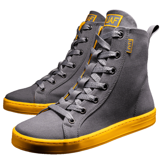 Women's Weekender Grey/Yellow High Top