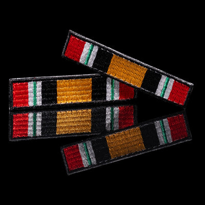 Iraq Campaign Ribbon Patch Set