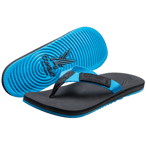 Men's Blue Falcon Flip Flops – Combat Flip Flops