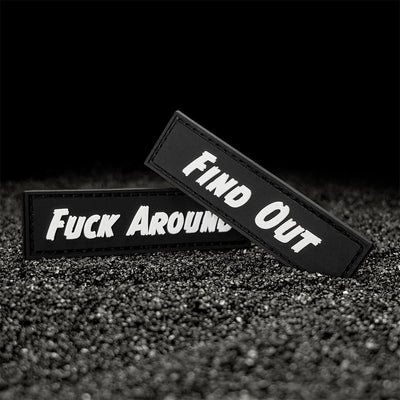 F-ck Around, Find Out - Patch Set - BLACK*