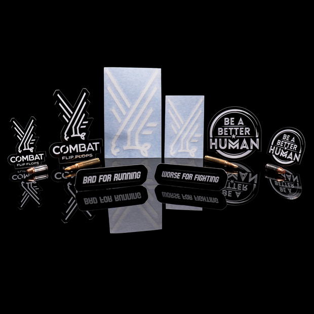 Combat Flip Flops Sticker Pack