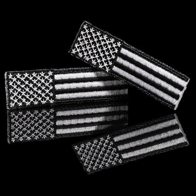 Floperator Embroidered Subdued U.S. Flag Patch Set*
